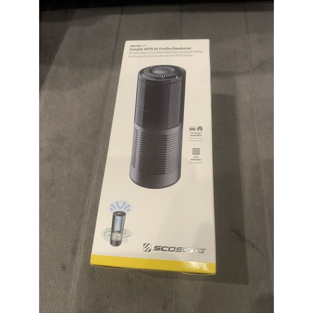 Scosche FrescheAir Portable HEPA Air Purifier/Deodorizer - New‎ & Sealed